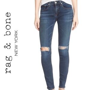 RAG & BONE➕Skinny Distressed Jeans